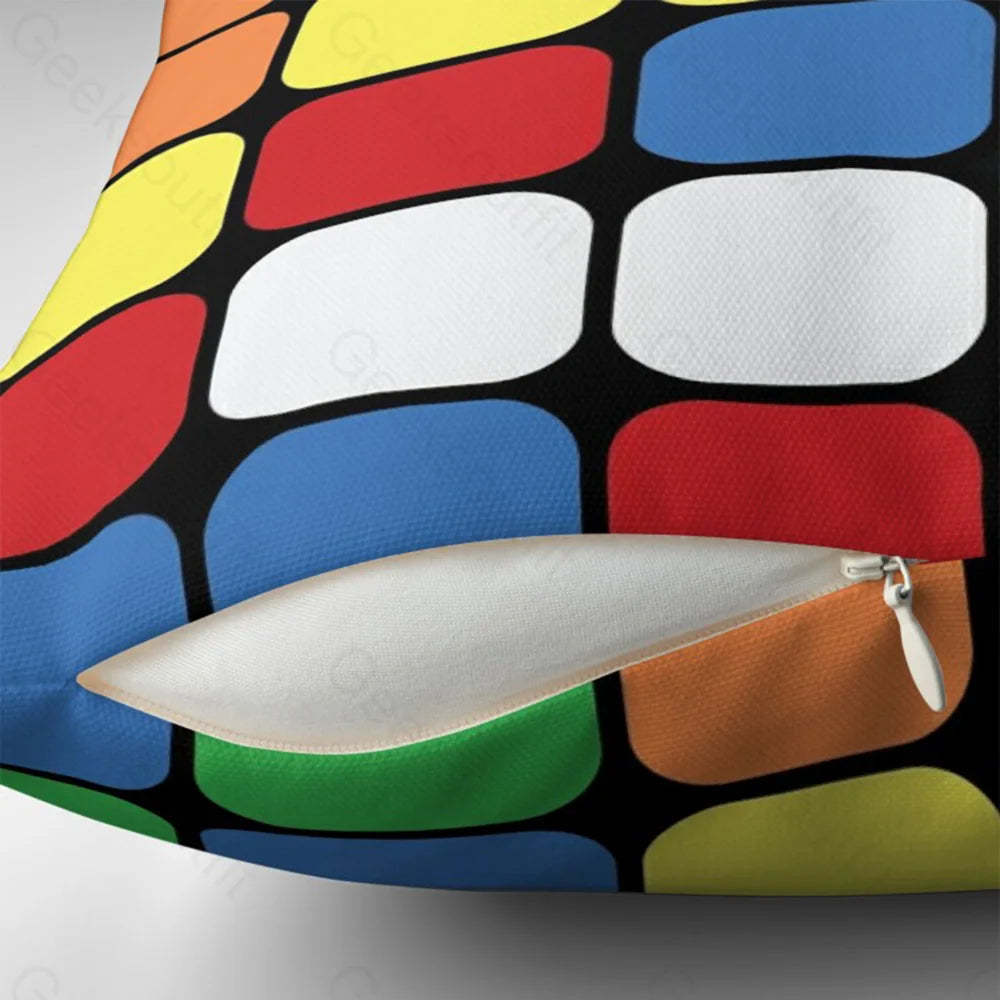 Rubik’s Cube Pattern Geek Pillowcase