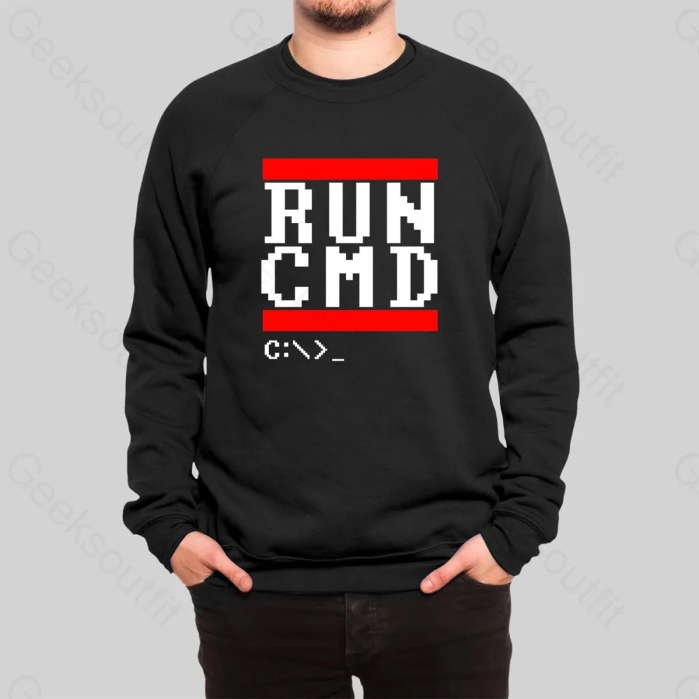 RUN CMD Sweatshirt - Geeksoutfit