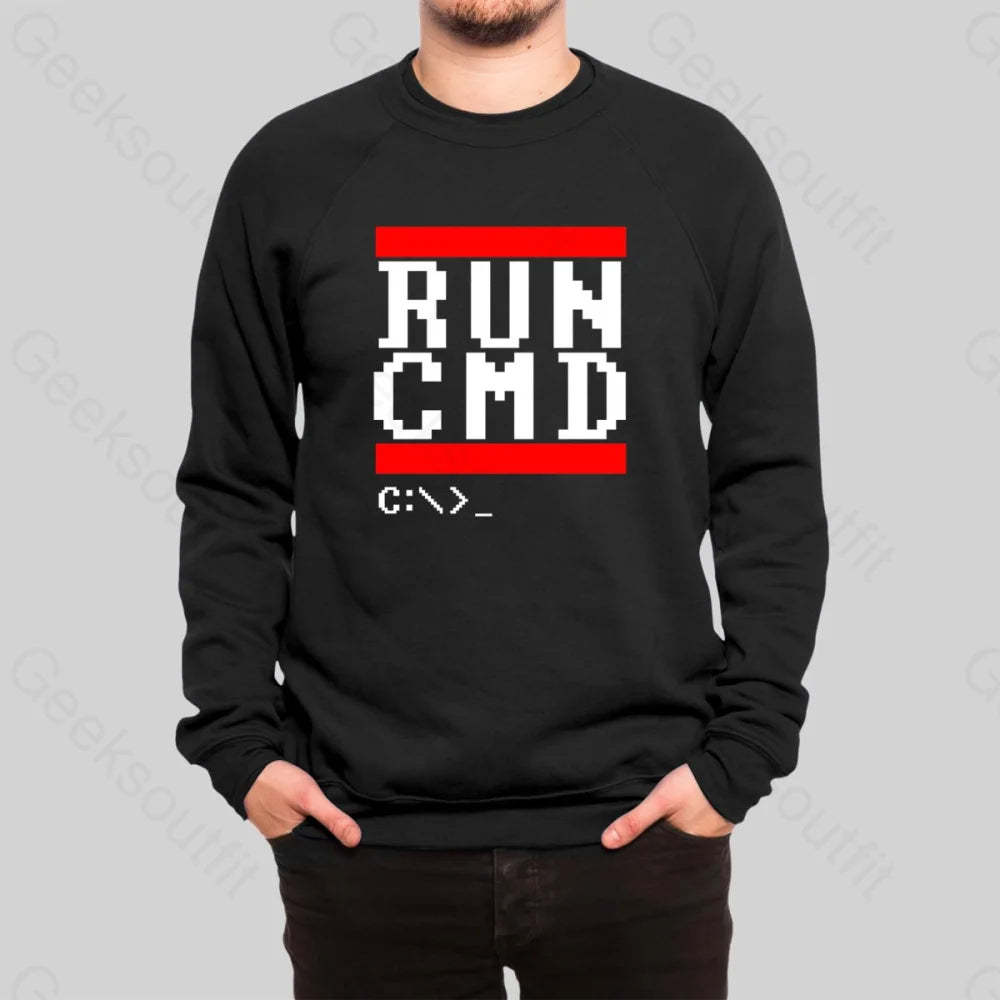 RUN CMD Sweatshirt - Geeksoutfit