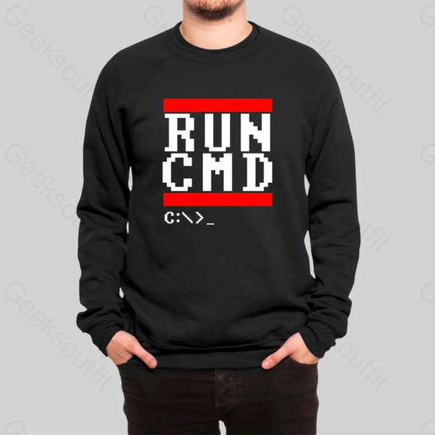 RUN CMD Sweatshirt - Geeksoutfit