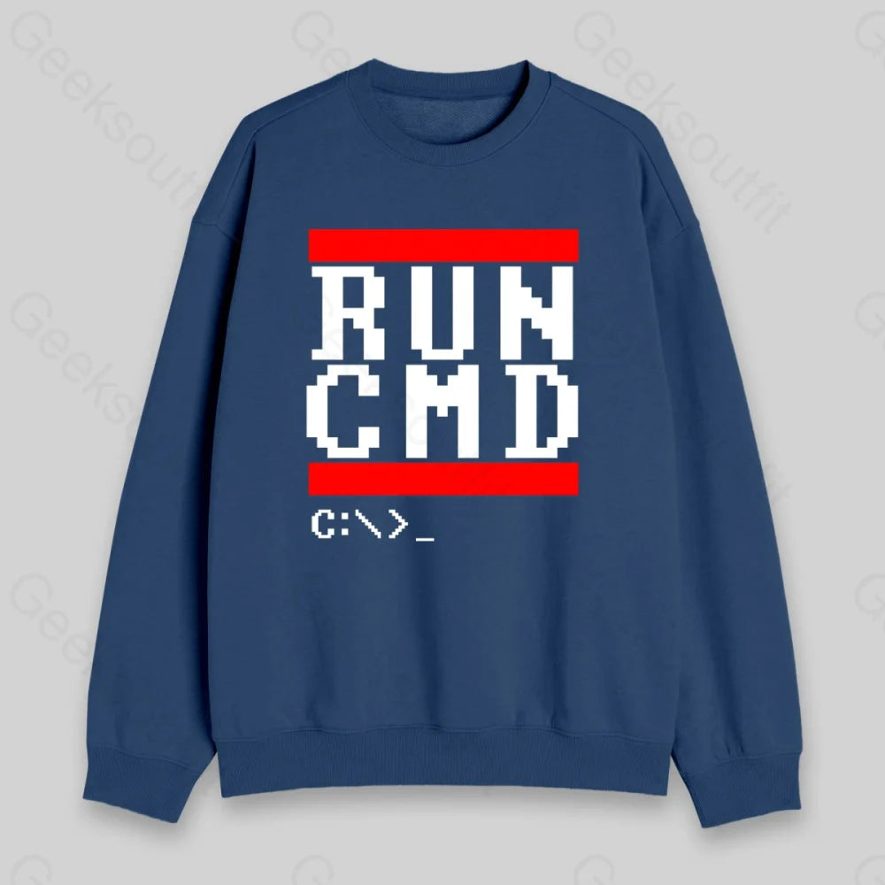 RUN CMD Sweatshirt - Geeksoutfit