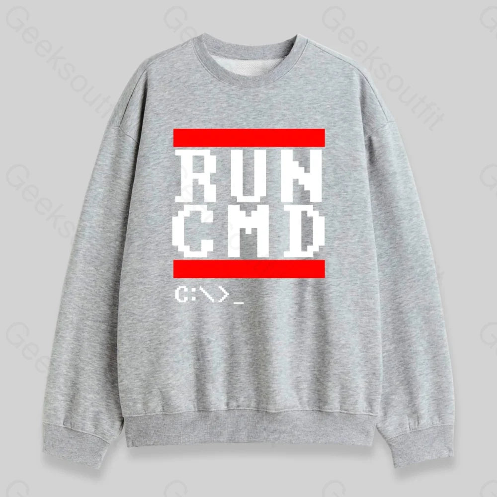 RUN CMD Sweatshirt - Geeksoutfit