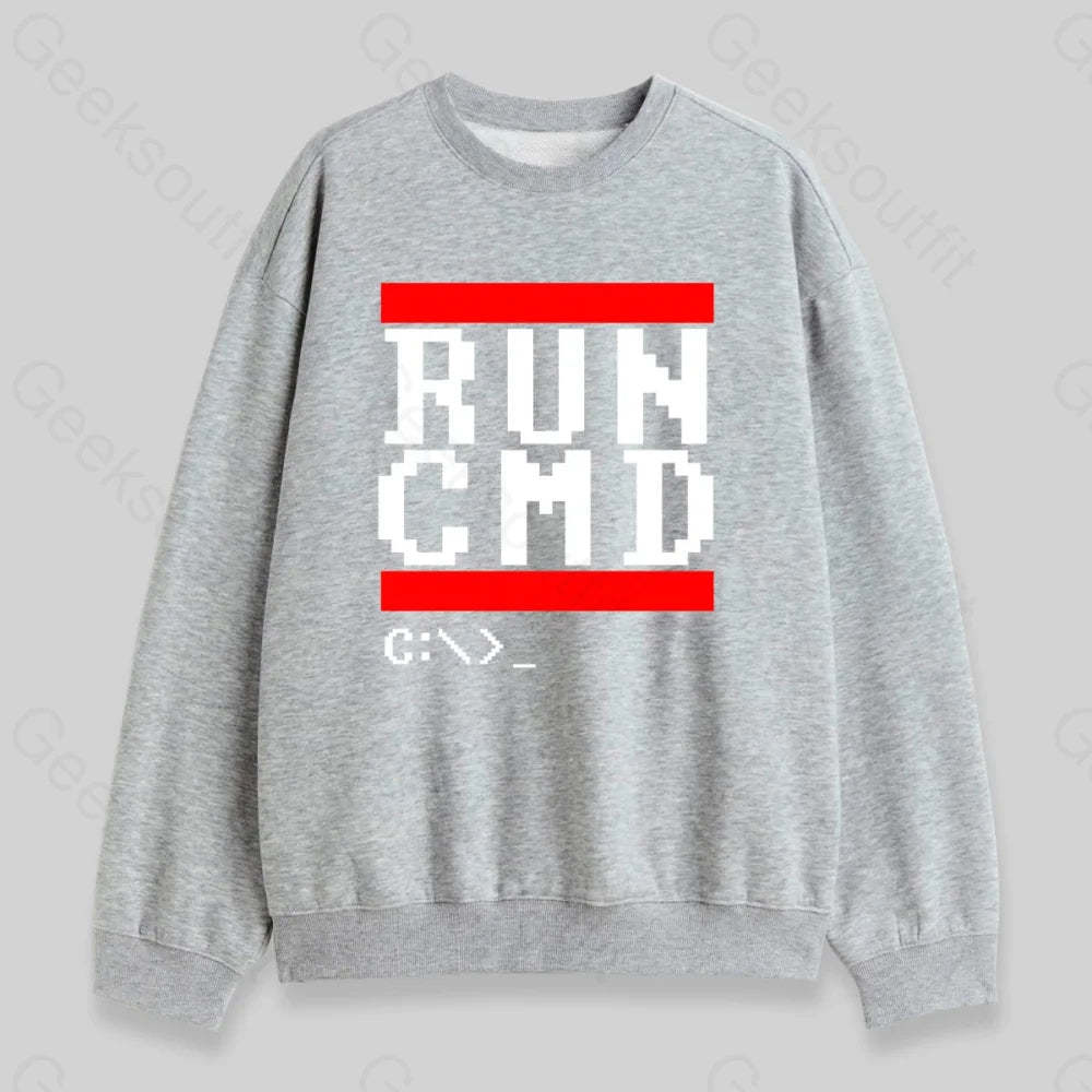 RUN CMD Sweatshirt - Geeksoutfit