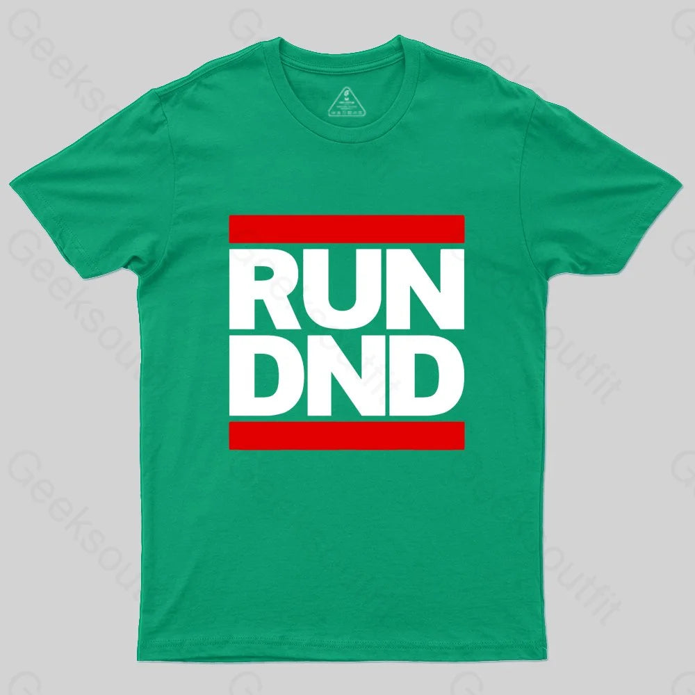 RUN DND T-Shirt - Geeksoutfit