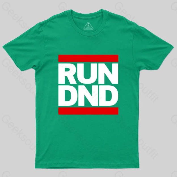 RUN DND T-Shirt - Geeksoutfit