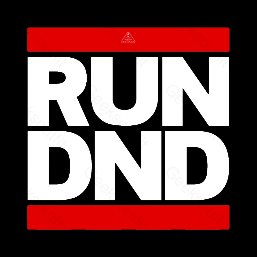 RUN DND T-Shirt - Geeksoutfit