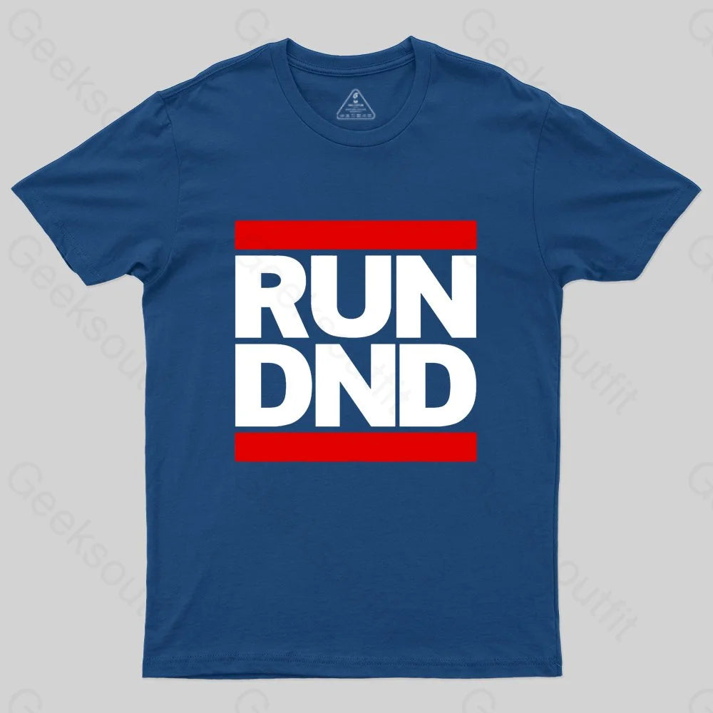 RUN DND T-Shirt - Geeksoutfit
