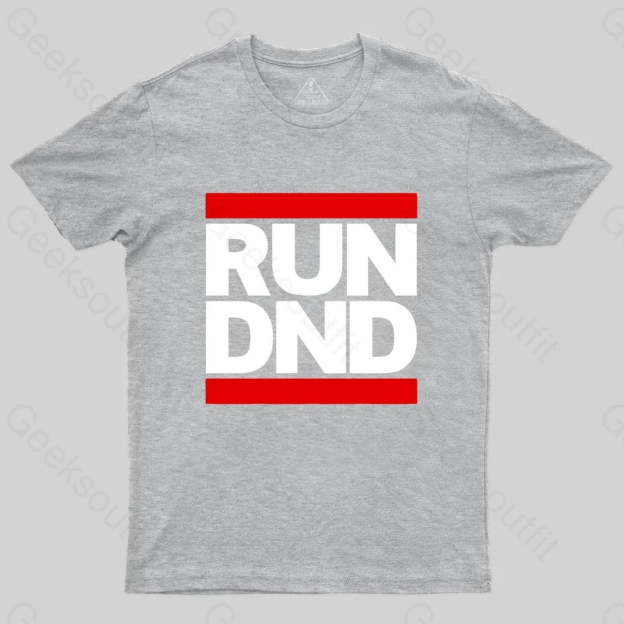 RUN DND T-Shirt - Geeksoutfit