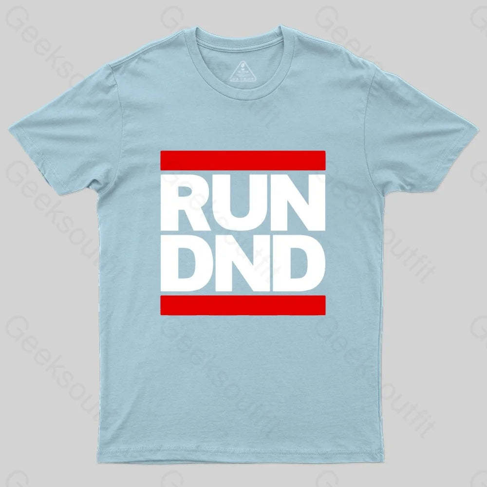 RUN DND T-Shirt - Geeksoutfit