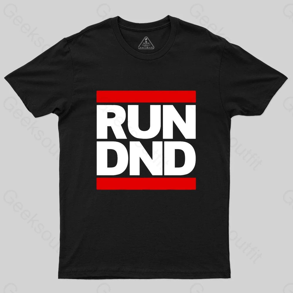 RUN DND T-Shirt - Geeksoutfit