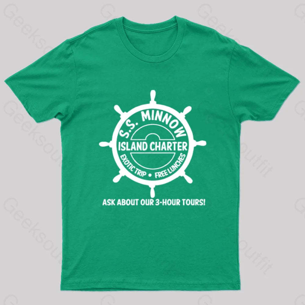 S.s. Minnow Tour Nerd T-Shirt Green / S