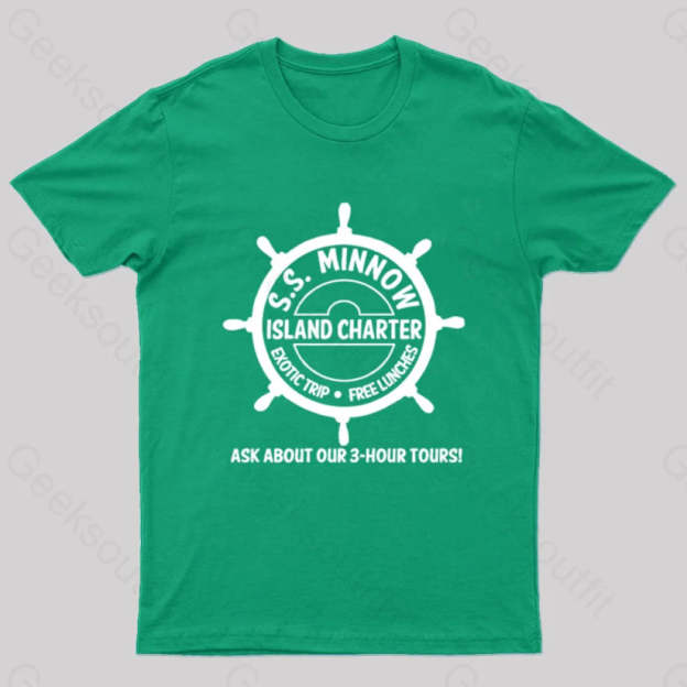 S.s. Minnow Tour Nerd T-Shirt Green / S
