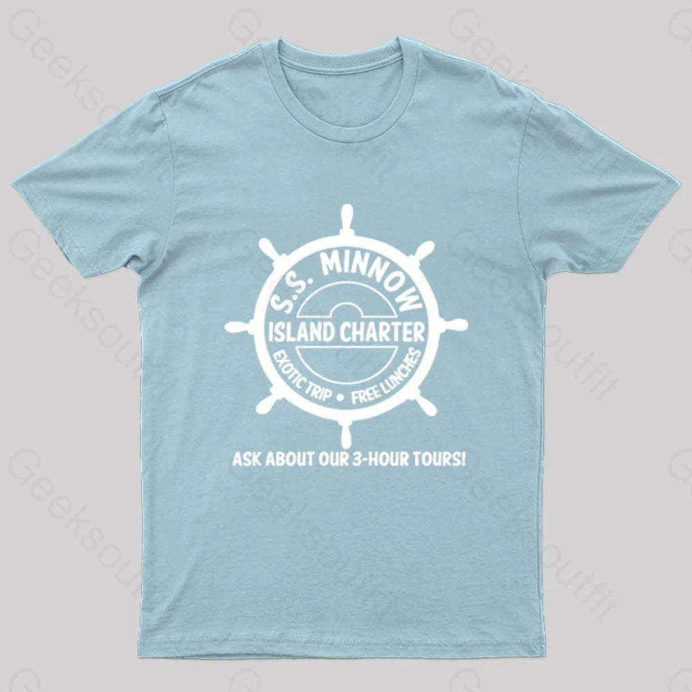 S.s. Minnow Tour Nerd T-Shirt Light Blue / S