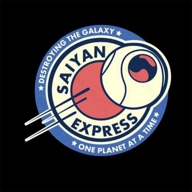 Saiyan Express Nerd T-Shirt