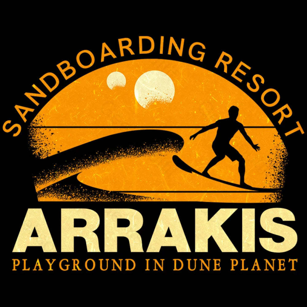 Sandboarding Resort Geek T-Shirt