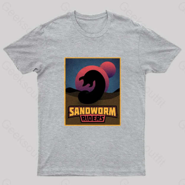 Sandworm Riders Geek T-Shirt Grey / S
