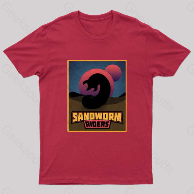 Sandworm Riders Geek T-Shirt Red / S