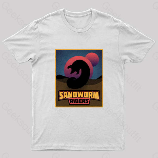 Sandworm Riders Geek T-Shirt White / S