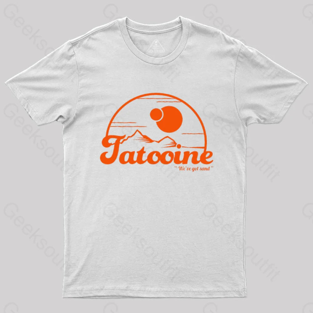 Sandy Planet T-Shirt White / S