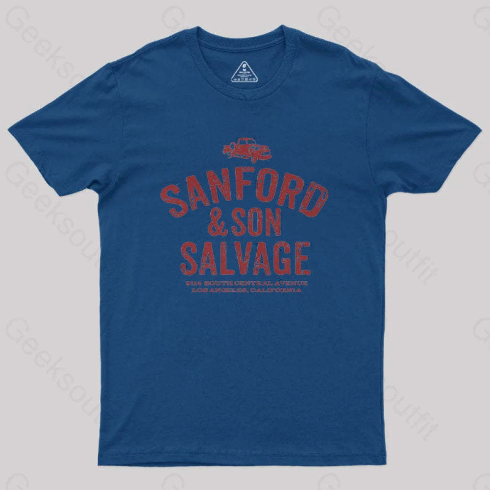 Sanford & Son Geek T-Shirt Navy / S
