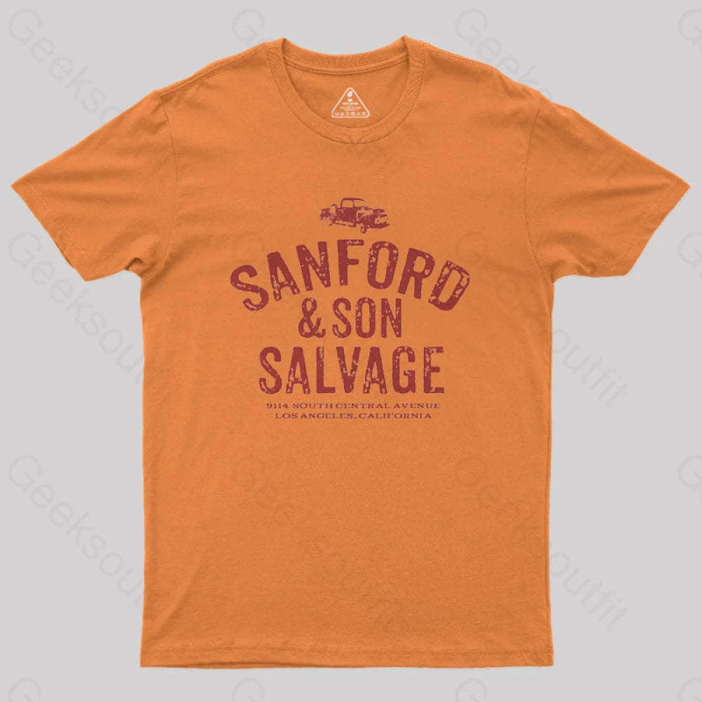 Sanford & Son Geek T-Shirt Orange / S