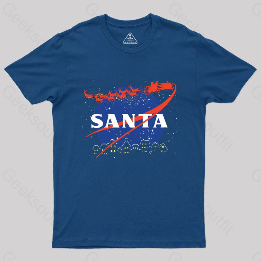Santa T-Shirt Navy / S