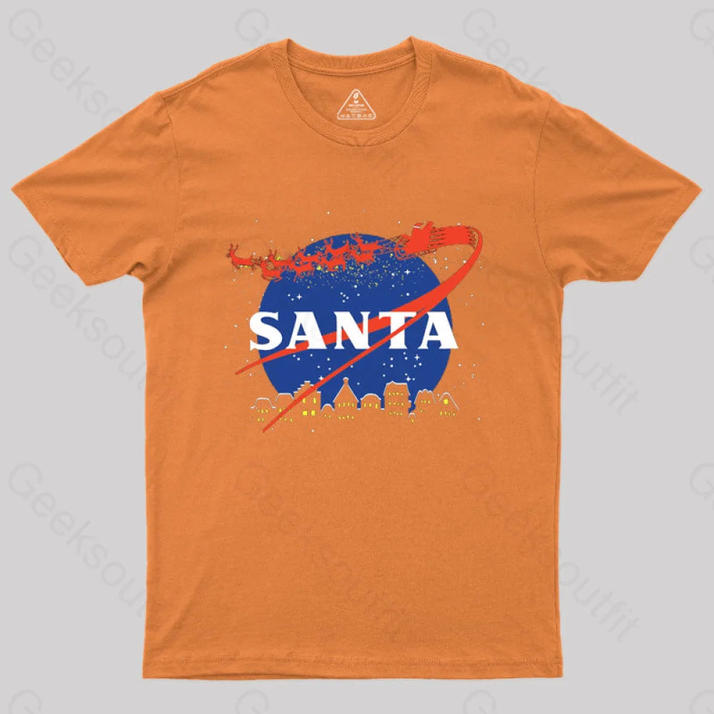 Santa T-Shirt Orange / S