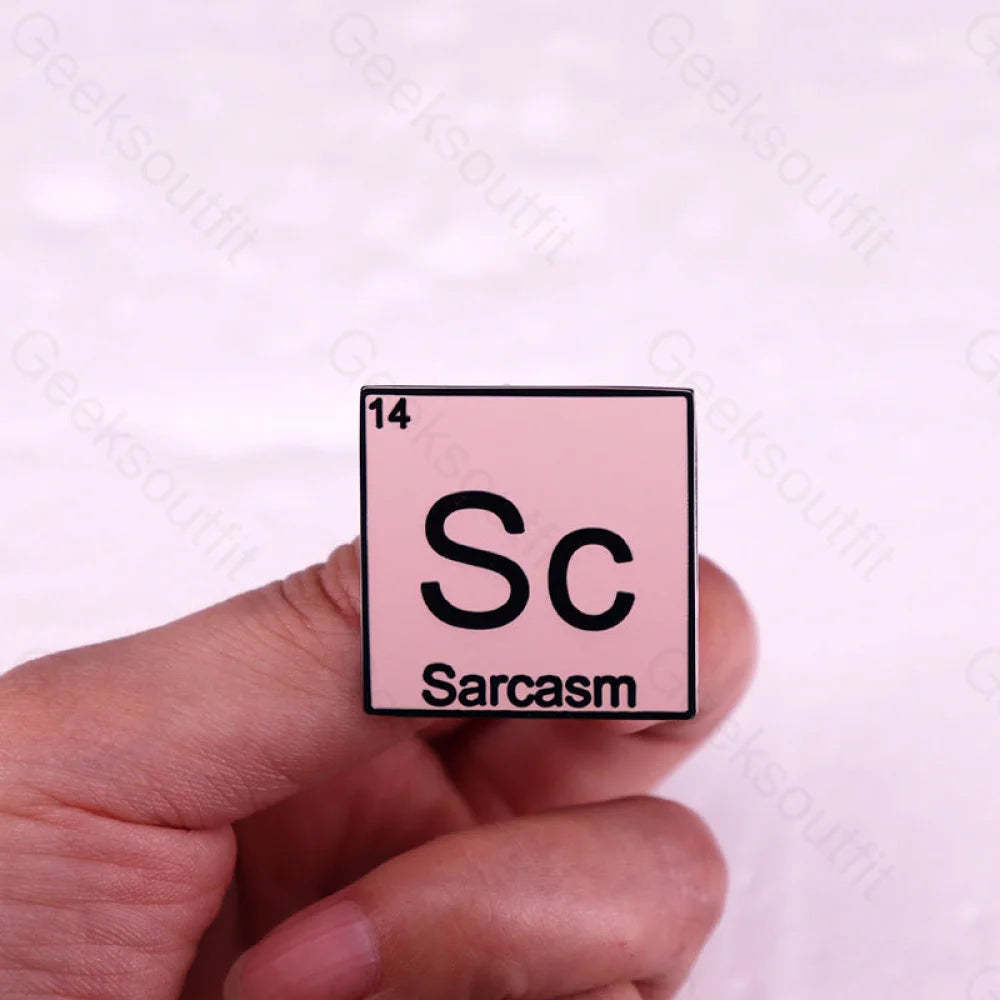 Sarcastic Elements Pins