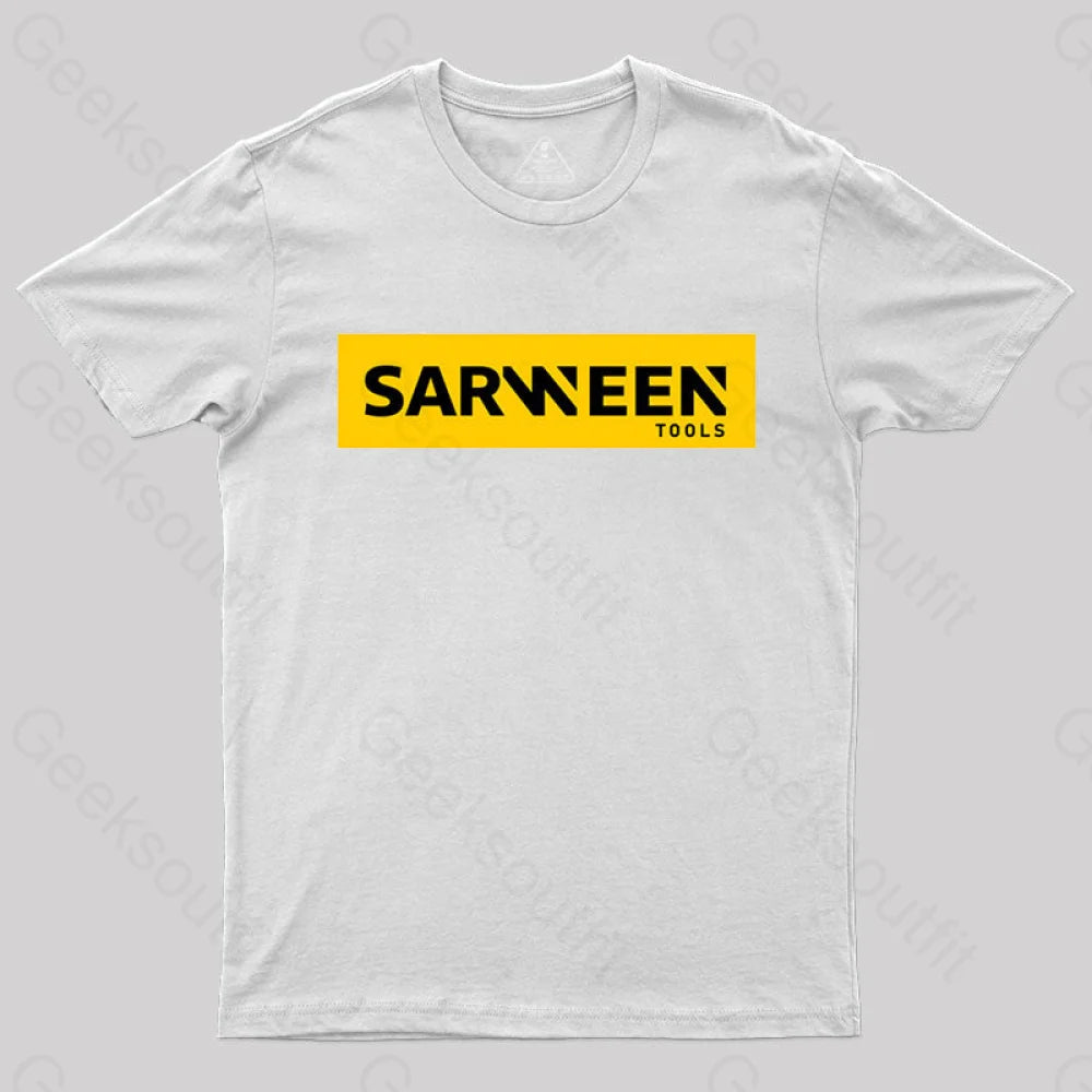 Sarween Tools T-Shirt White / S