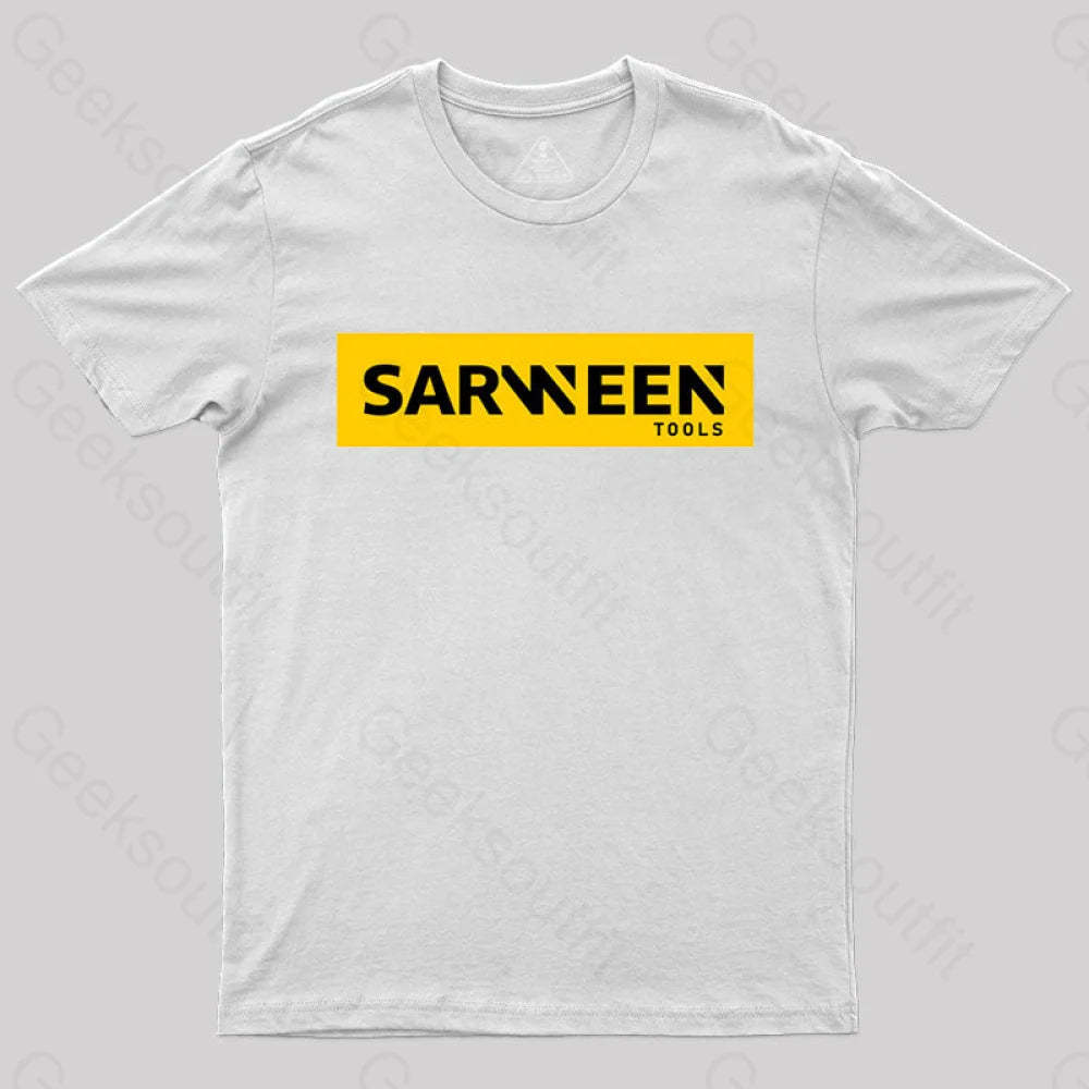 Sarween Tools T-Shirt White / S