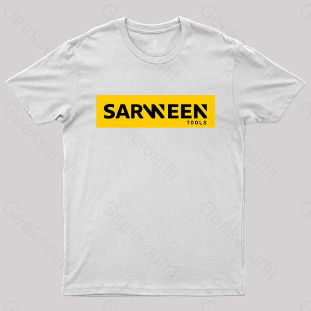 Sarween Tools T-Shirt White / S