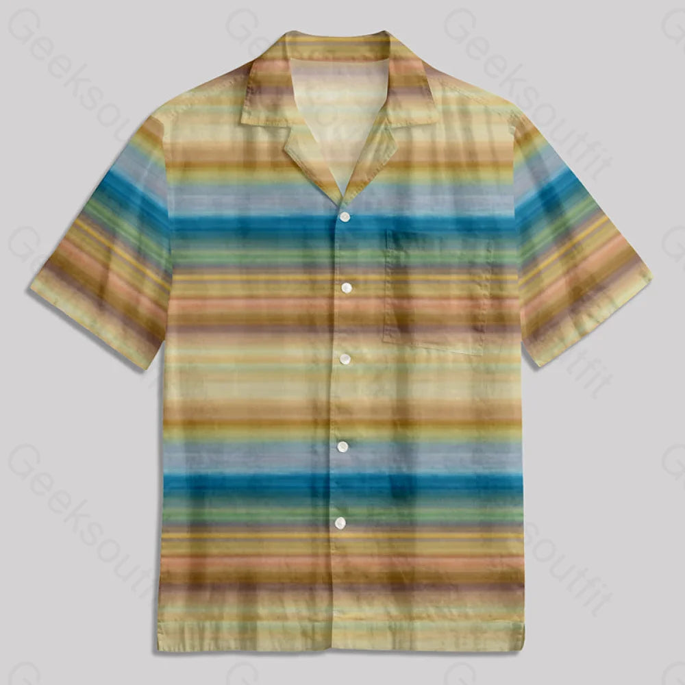 Saturn Space Button Up Pocket Shirt Hawaiian / S Bus625 Yc