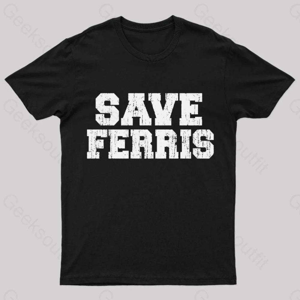 Save Ferris T-Shirt Black / S