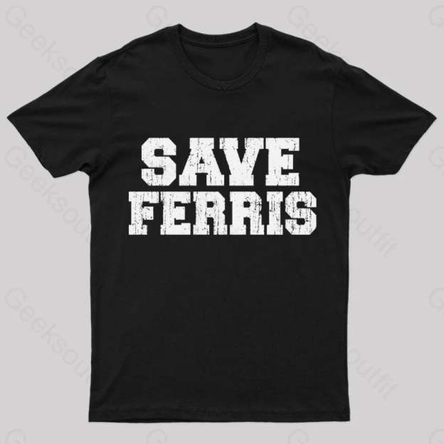 Save Ferris T-Shirt Black / S