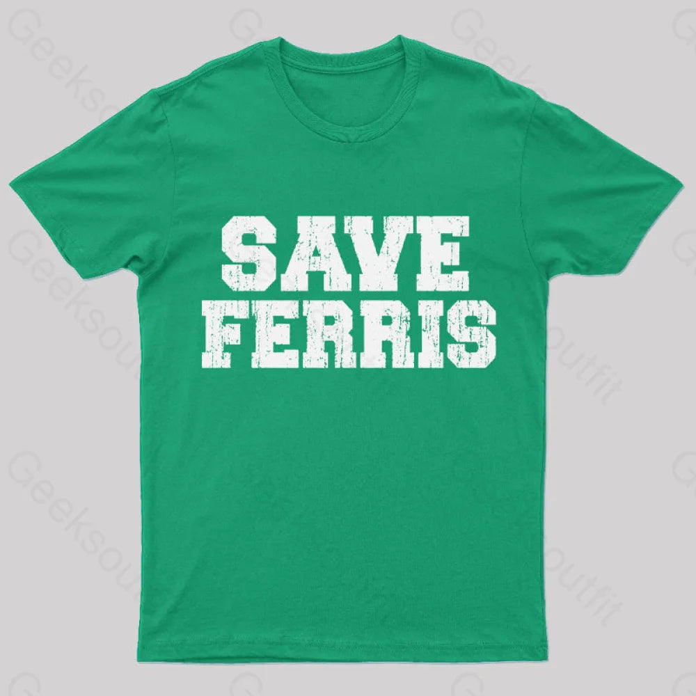 Save Ferris T-Shirt Green / S