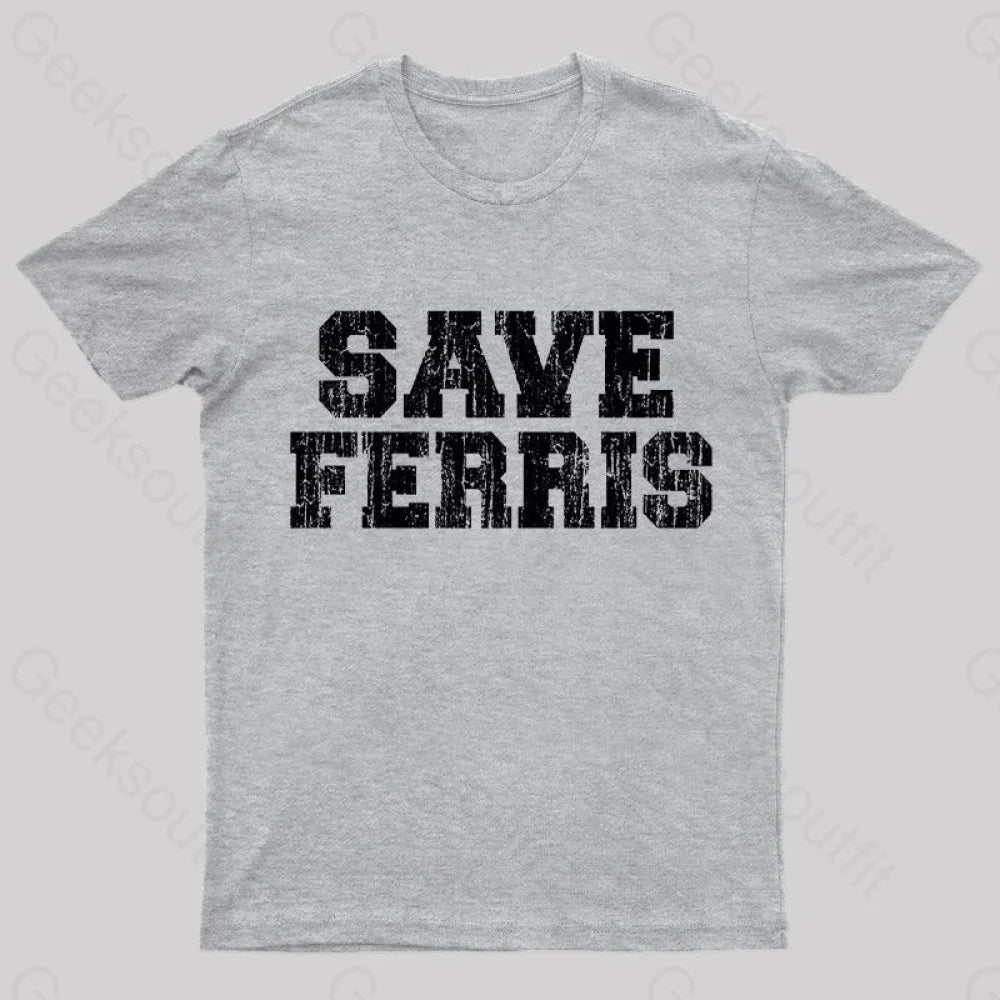 Save Ferris T-Shirt Grey / S