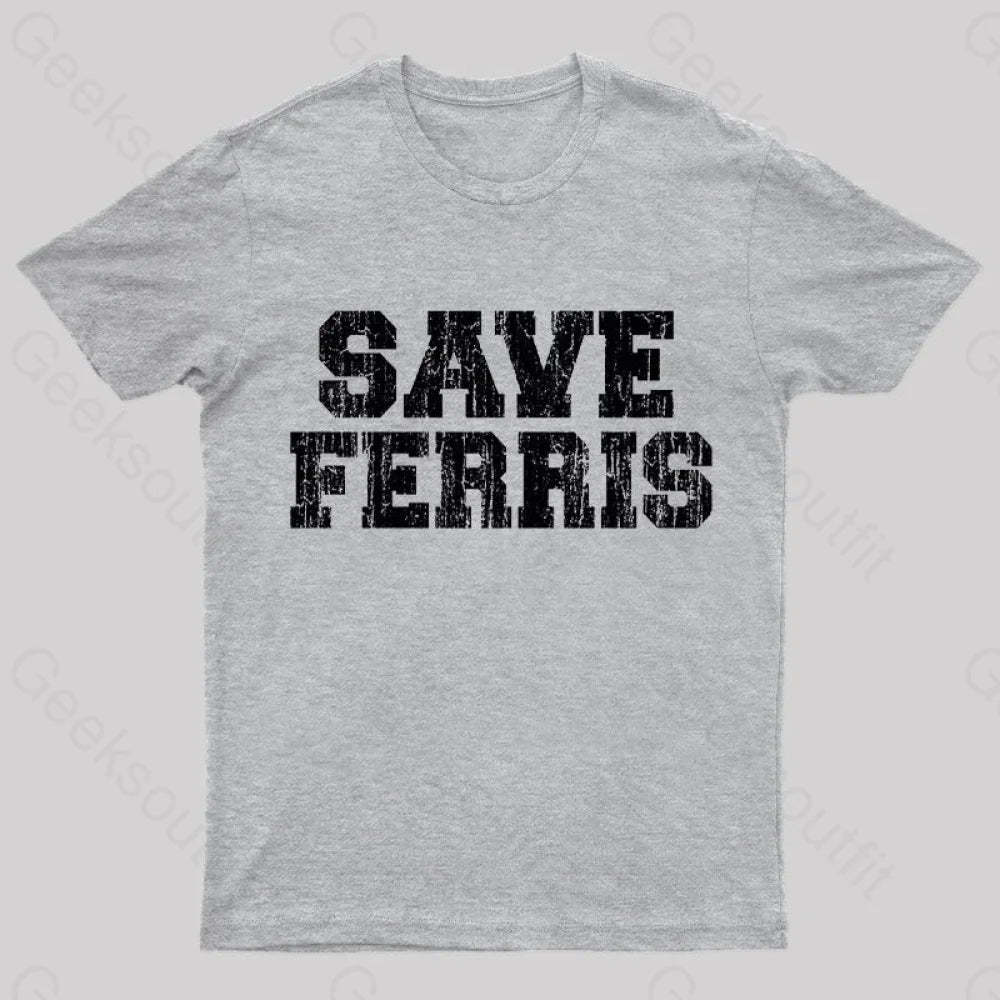 Save Ferris T-Shirt Grey / S