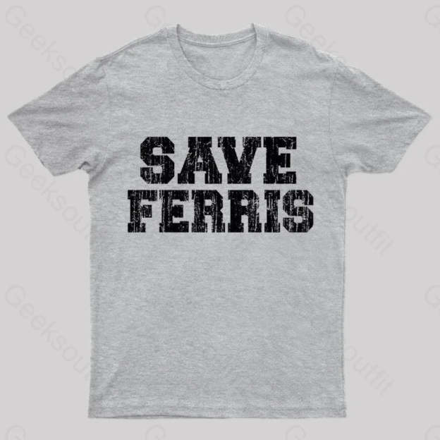 Save Ferris T-Shirt Grey / S