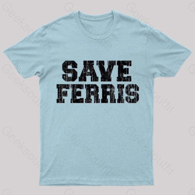Save Ferris T-Shirt Light Blue / S