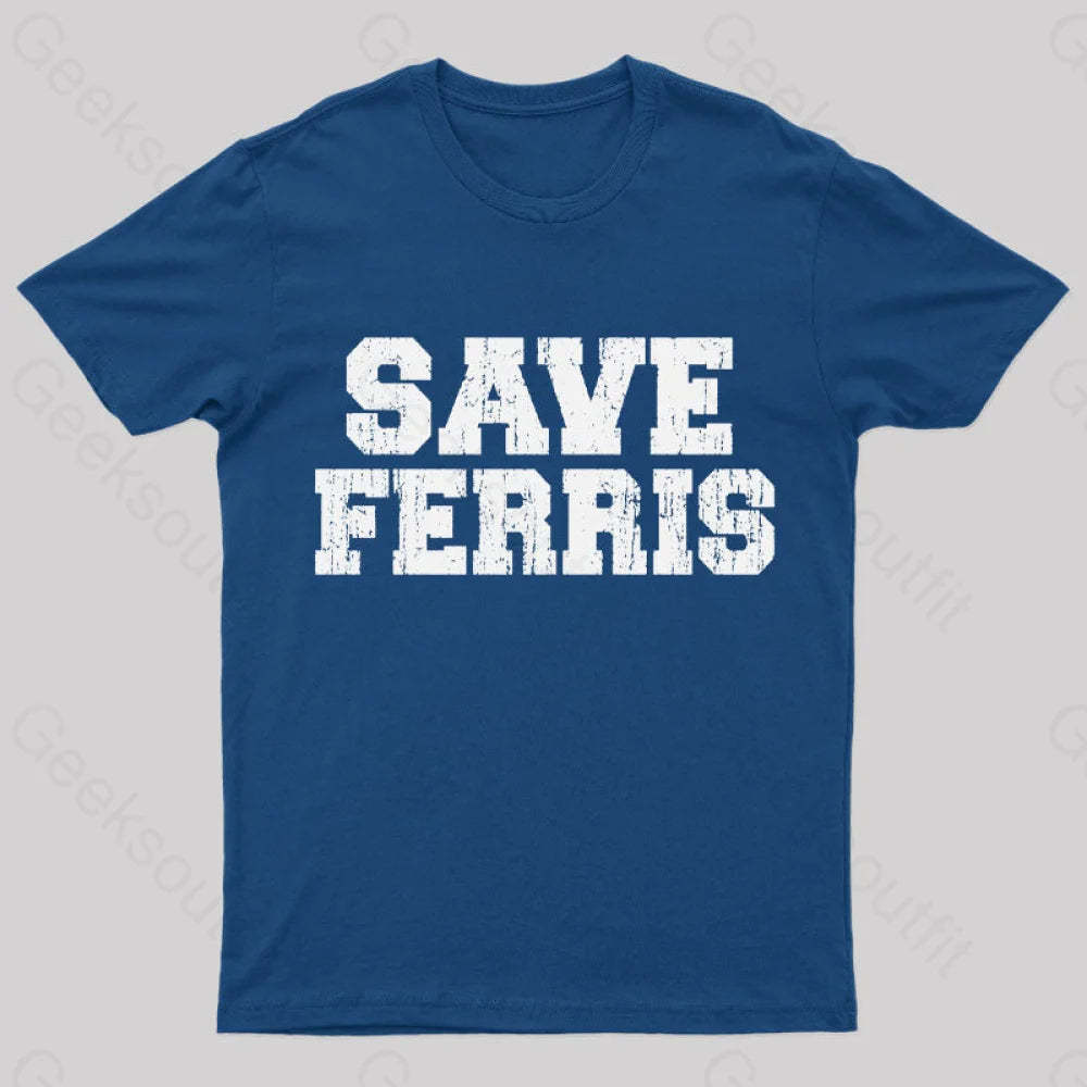 Save Ferris T-Shirt Navy / S