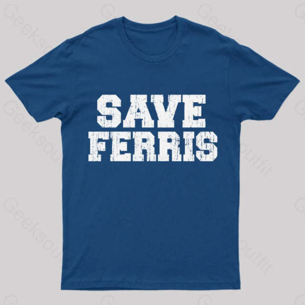 Save Ferris T-Shirt Navy / S