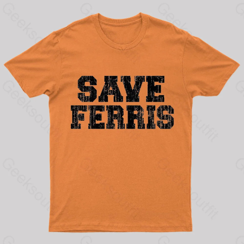 Save Ferris T-Shirt Orange / S