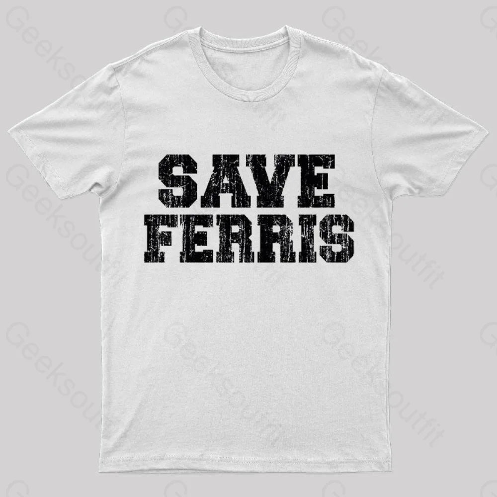 Save Ferris T-Shirt White / S