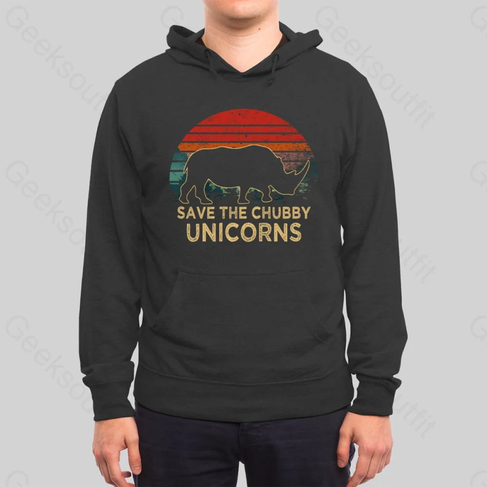 Save The Chubby Unicorns Hoodie - Geeksoutfit