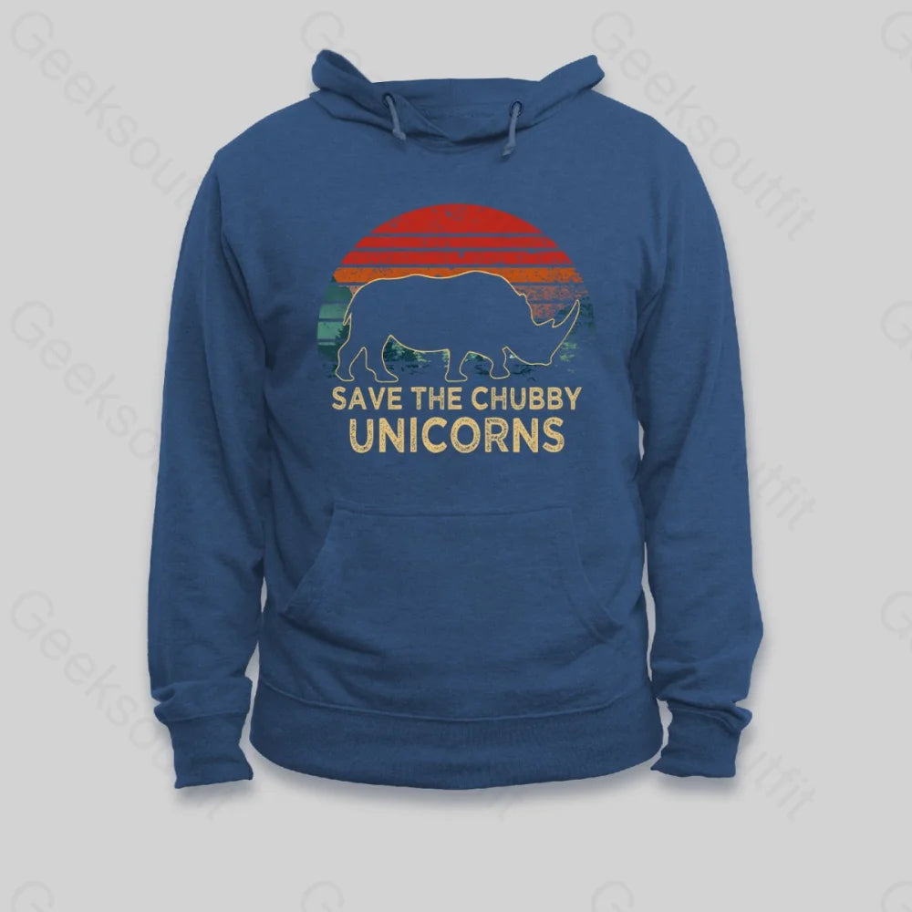 Save The Chubby Unicorns Hoodie - Geeksoutfit