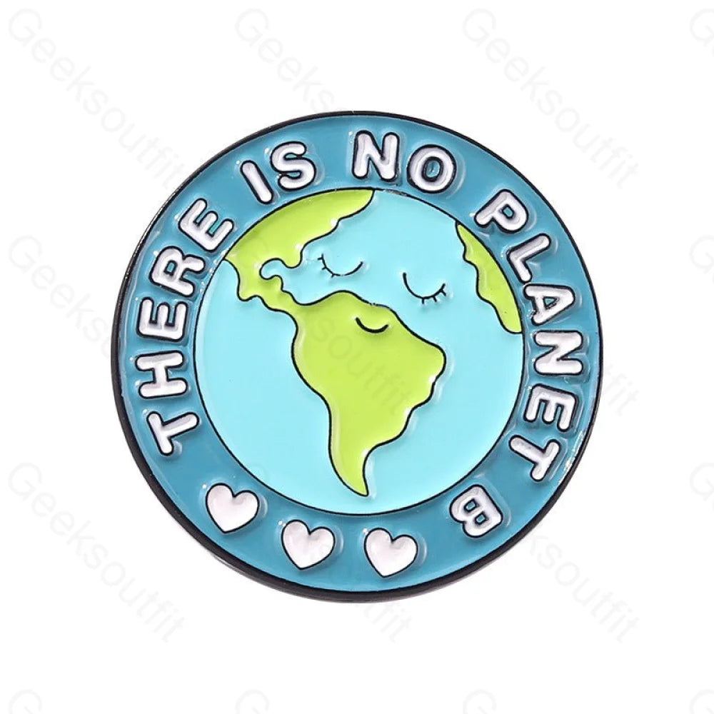 Save The Earth Enamel Pins - Geeksoutfit