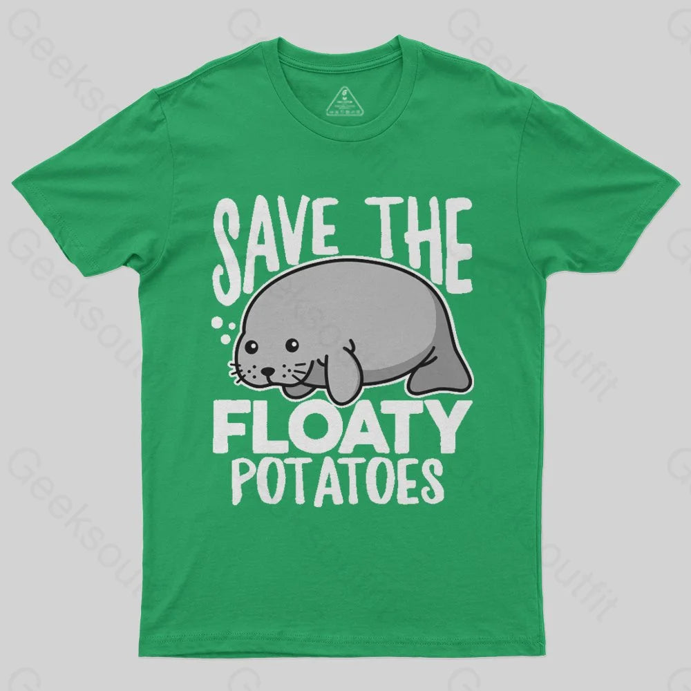 Save the Floaty Potato T-Shirt - Geeksoutfit