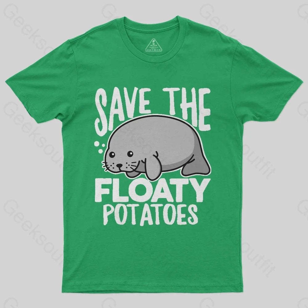 Save the Floaty Potato T-Shirt - Geeksoutfit