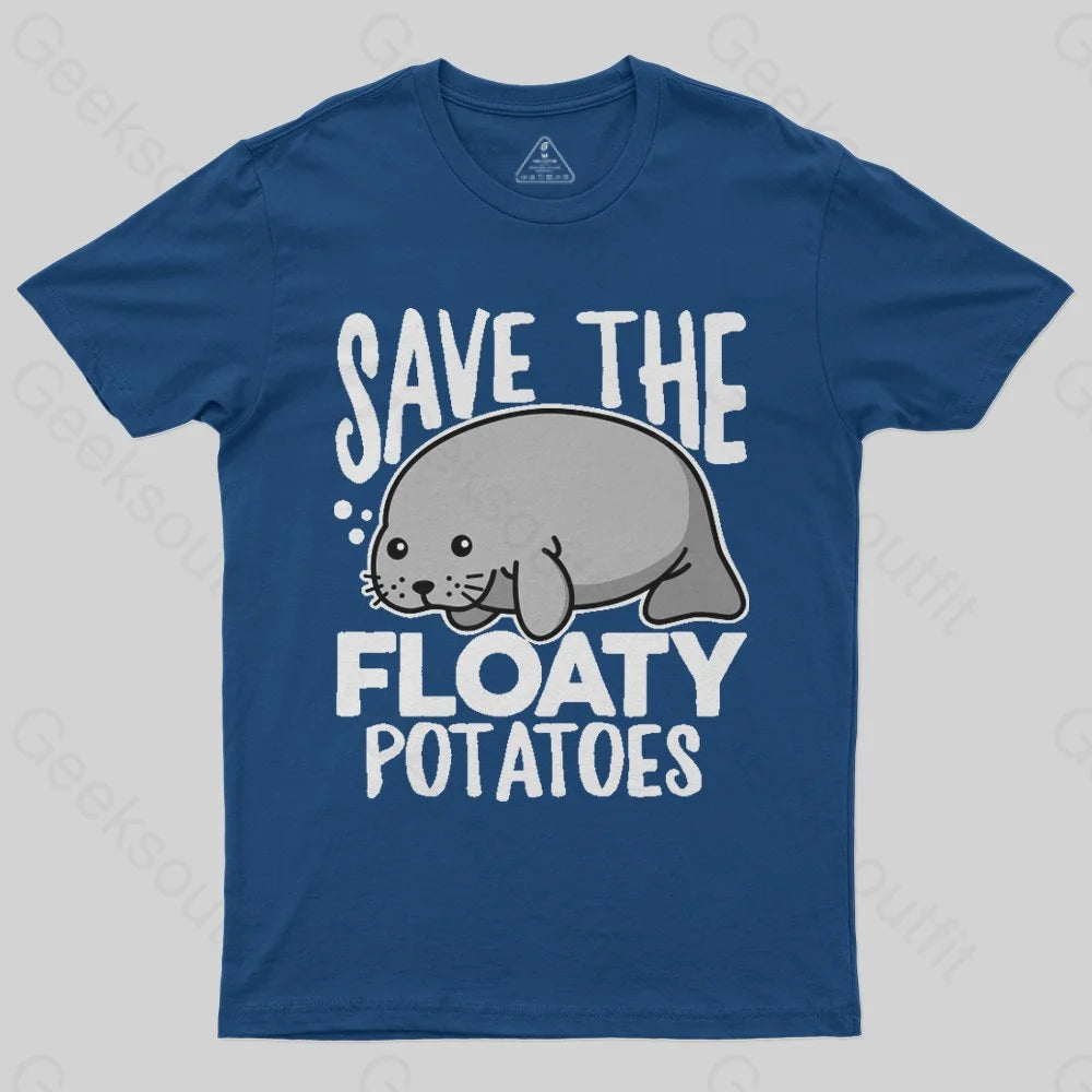 Save the Floaty Potato T-Shirt - Geeksoutfit