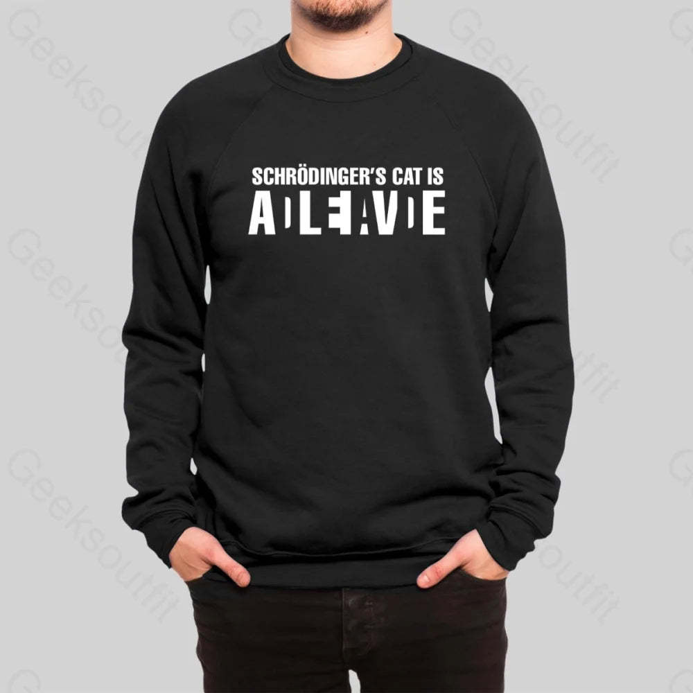 Schr?dinger's Cat ADLEIAVDE Sweatshirt - Geeksoutfit